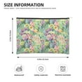 thumbnail image 3 of Cauagu Blooming Cactus for Tyvek Makeup Bag,Reusable Travel Cosmetic Bag Women Organizer Toiletry Bag Birthday,Gifts for Women Girlfriend Mom Teacher 6.5’’*8.9’’, 3 of 7