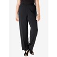 thumbnail image 4 of Roaman's Women's Plus Size Ultrasmooth Fabric Wide-Leg Pant, 4 of 6