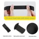 thumbnail image 3 of 2 Pack Sleep Eye Mask Shade Cover 100% Blackout Sleep Eye Masks For Sleeping Sleep Masks Suitable For Lunch Break Trave Camping Usage (grey), 3 of 5