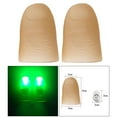thumbnail image 6 of Rushawy 3x2x LED Light Up Thumb Props Fingers Trick Lights Green Pcs, 6 of 9