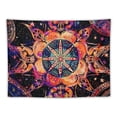 thumbnail image 5 of PRATYUS Mandala Tapestry Trippy Flowers Tapestry Wall Hanging For Bedroom Aesthetic Psychedelic Tapestry Multi Size Painting, 5 of 6