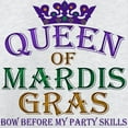 thumbnail image 4 of CafePress - Queen Of Mardis Gras - Kids Hooded Sweatshirt, Classic Hoodie, 4 of 5