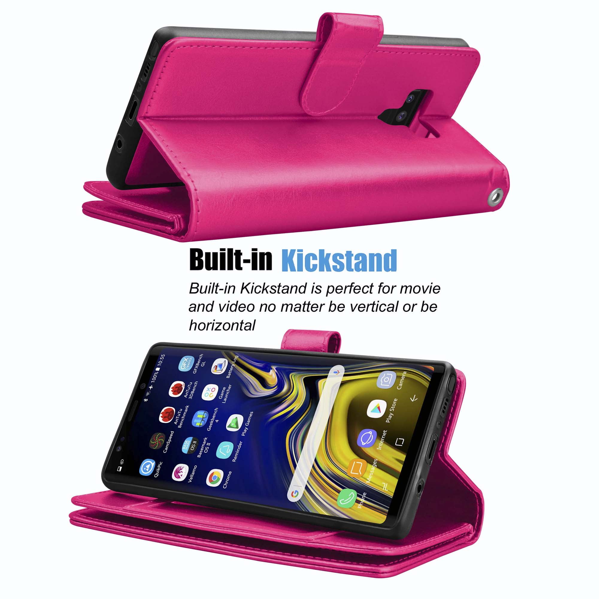 Galaxy Note 9 Case Note 9 Wallet Case Njjex Luxury Pu Leather Wallet Case With Id Card Holder Slot Detachable Magnetic Hard Case Kickstand Case For Samsung Galaxy Note 9 Rose Gold Walmart Com Galaxy Note 9 Case Note 9 Wallet Case Njjex Luxury Pu Leather Wallet Case With Id Card Holder Slot Detachable Magnetic Hard Case Kickstand Case For Samsung Galaxy Note 9 Rose Gold Walmart Com