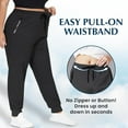 thumbnail image 6 of Comfysfit Stretch Active - Women's Ultra Stretch Breathable Casual Quick Drying Comfy Fit Pants Over 50, 6 of 7