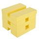 thumbnail image 2 of Esponja exfoliante JAAS para el cuerpo 10 Uds color amarillo, 2 of 5