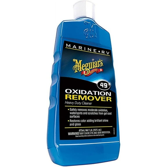 Meguiar's Marine/RV Heavy Duty Oxidation Remover, M4916, 16 oz., Liquid