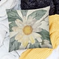 thumbnail image 2 of SHANXI , Daisy Floral Decorations Seasonal Farmhouse Pillow Case Decor for Sofa Couch 24x24in, 2 of 5
