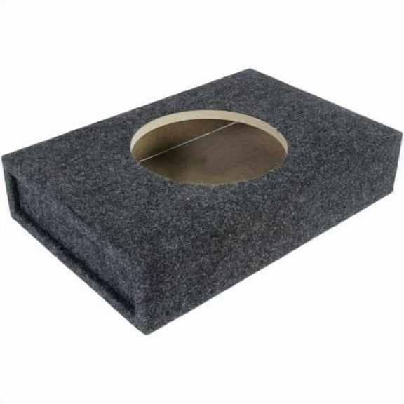 Atrend 12SME B Box Series Single Shallow Mount Sealed Enclosure, Loudspeaker Cabinet