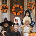thumbnail image 3 of Guirnalda de puerta delantera de Halloween de 16 pulgadas Guirnalda colgante Guirnalda de murciélago Abody L, 3 of 7