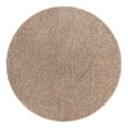 thumbnail image 5 of Unique Loom Solid Shag Collection Area Rug (12' Round Taupe), 5 of 6