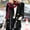 Black Womens Coats, variant on SMihono Business Women Blazer Fashion Women Turn Down Collar Button Down Workwear Office Suit Long Sleeve Casual Coat Cardigan Blouse with Pockets Black 4