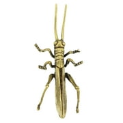 Gongxipen 1Pc Brass Locust Decoration Archaize Artware Desktop Ornament Animal Figurines Random Color