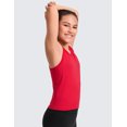 thumbnail image 4 of CRZ YOGA Girls Seamless Athletic Tank Tops Waist Length Active Dance Casual Racerback Sleeveless Shirts Kids Teen, 4 of 6