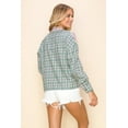 thumbnail image 2 of Women's multi-color plaid shirts Checkers, 2 of 3