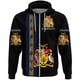 thumbnail image 4 of Sudadera con capucha con cremallera y estampado 3D de la bandera de Barbados, país de América del Sur, nueva moda para hombres y mujeres, sudaderas con capucha para deportes al aire libre y gimnasio 2, 4 of 5