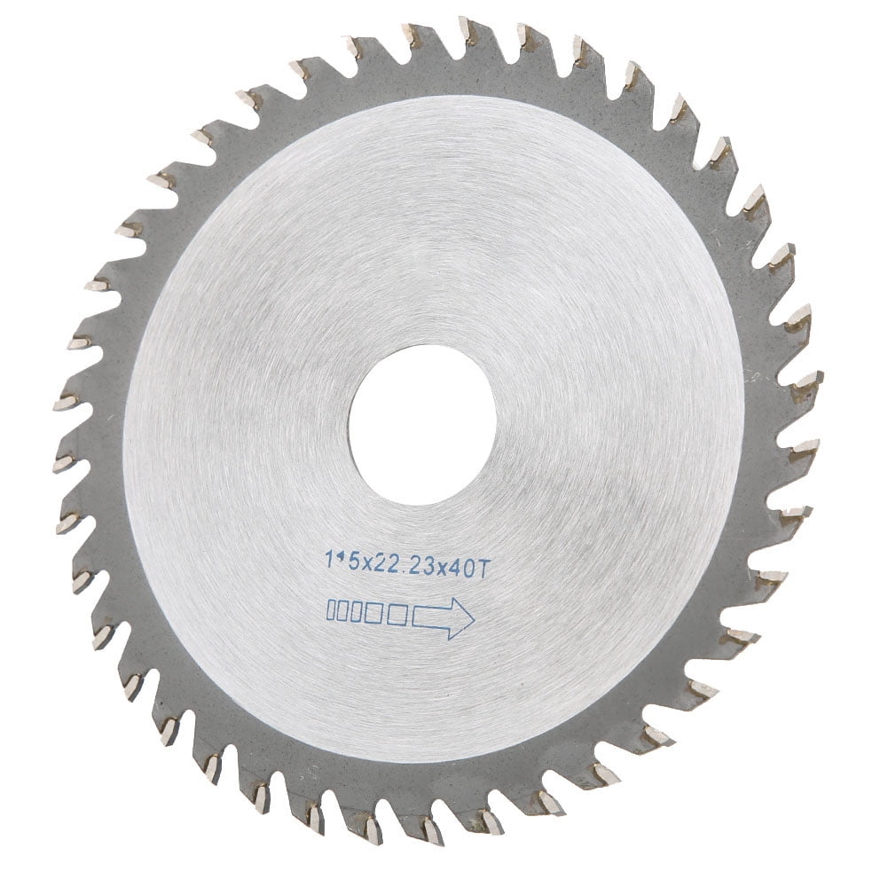 Disco De Corte De Madera De 4,5 Pulgadas Y 40 Dient, Hoja De Sierra Circular Con Punta De Carburo Para Cortar Madera Dura Y Suave Con Eje De 22,23mm - AliExprs 1420