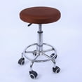 thumbnail image 2 of 11-14'' Bar Stool Cover Round Chair Seat Cover Sleeve Elastic Farbic Coffee, 2 of 3