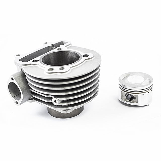 Kit de cilindro Kinlley DS150 plateado 55 Mm Incluye pistone Incluye aros