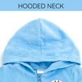 thumbnail image 5 of Bluey Loop Terry Cloth Hooded Zip Up Swim Cover Up Toddler to Big Kid, 5 of 5