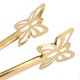 thumbnail image 2 of Stainless Steel Food Tongs Food Grade Safe Thickened Hollow Out Buffet Serving Tongs for Kitchen Buffet BBQ Party Butterfly Tongs Gold, 2 of 4