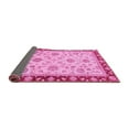 thumbnail image 2 of Ahgly Company Indoor Square Oriental Pink Traditional Area Rugs, 5' Square, 2 of 4