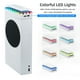 thumbnail image 4 of Ventilador de refrigeración para consola Xbox Series S: 3 niveles de velocidad ajustables, 7 modos de luz RGB, filtro de polvo, bajo nivel de ruido, 2 puertos USB, compatible con Xbox Series S, 4 of 8