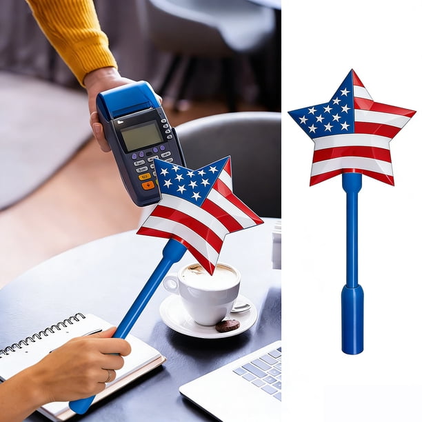 The Five-pointed Star-shaped Card Payment Wand Can Unlock The Future Of Consumption.
