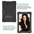 thumbnail image 3 of Goldcherry for RCA Viking Pro Case/ Rca Atlas Pro Hybrid Shockproof Anti-Impact Cover Built in Kickstand For RCA 10 Viking Pro RCt6a03w13 10.1" / Rca Atlas Pro 10.1" Rct6B06 P23H(Black+Black), 3 of 7
