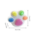 thumbnail image 3 of Cat Paw Shaped Highlighter Colored Marker Underlining Pen Journal Pen Cute Stationery, 3 of 6