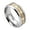 Gold, variant on Men's 8mm Stainless Steel Cute Flying Butterfly Pattern Design Luminous Ring Biker Band Cool Band Glow in The Dark Gold Size 11