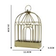 thumbnail image 7 of Decorative Mosquito Coil Holder, Outdoor Birdcage Burner for Patio, Garden, Balcony, Rust-Resistant Metal Insect Repellent Tray, 7 of 7