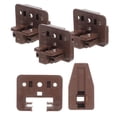 thumbnail image 1 of Moluckfu 4Jgo Kit De Guías Para Cajón Marrón Con Para Posicionamiento Y Fácil Instalación, 1 of 6