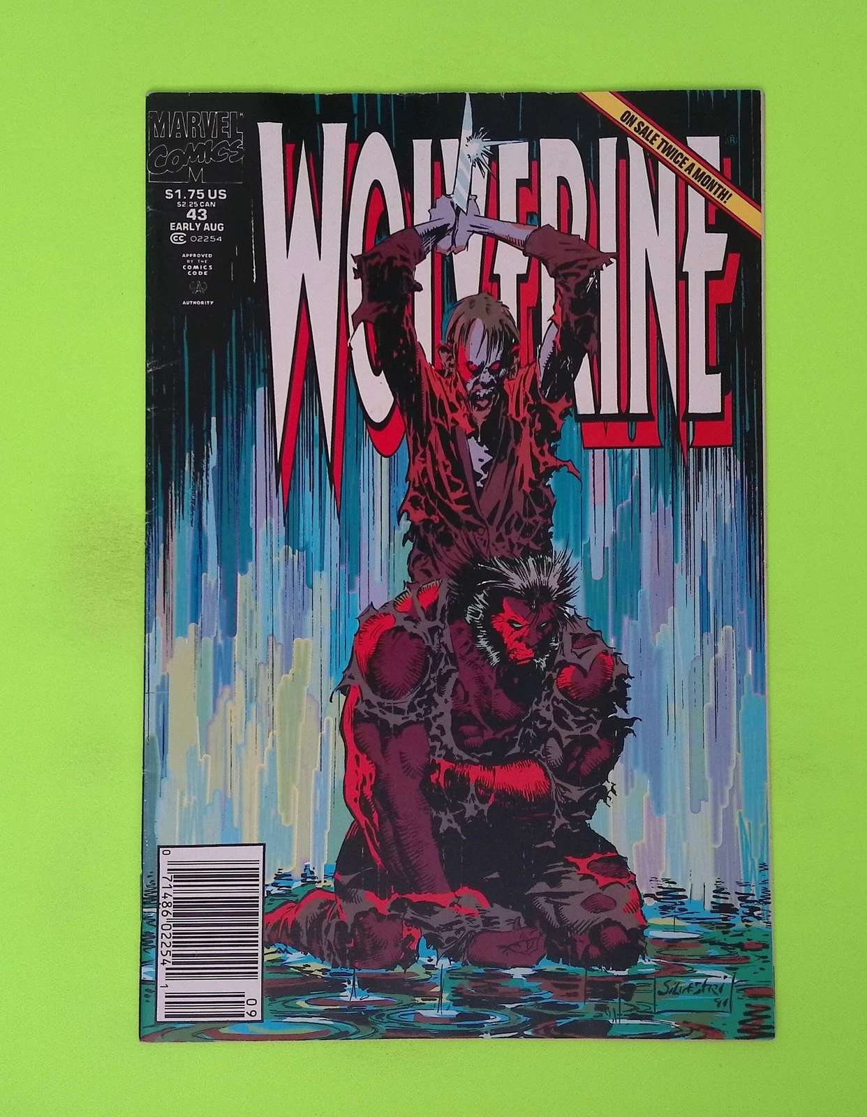 Wolverine #43 Vol. 2 1991 Marvel Comics 1st App Newsstand