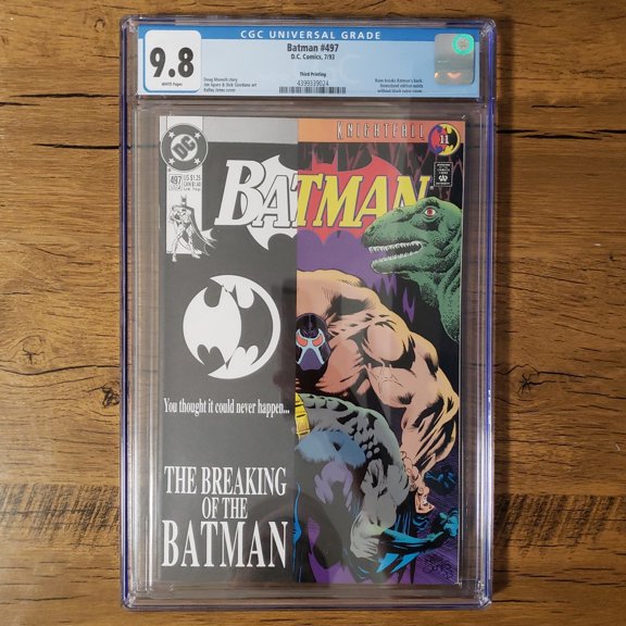 Batman #497 - CGC 9.8 Comic Book