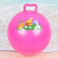 thumbnail image 4 of Inflatable Hopper Ball with Handle for Kids, 7.87" Bouncy Play Ball with Hand Pump,Cartoon PVC Hopping Ball for Indoor Outdoor Play, Beach, Pool Party Gifts for Boys & Girls, Colour random 1 pack, 4 of 7