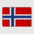 thumbnail image 3 of Letrero de hojalata con emblema de bandera de madera vintage, placa decorativa de Francia, España, Suiza y EE. UU. para decoración de pared de bar, cafetería y cueva de hombre, 3 of 5