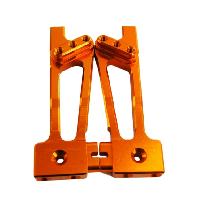 tredstone 2x Durable en Alliage d'Aluminium RC Suspensions Arrière Tours - Longue Durée de Vie Stable Performance Jaune 1Set