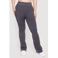 thumbnail image 3 of Women's Plus Size Acid Wash Textured Knit Flare Leggings, 3 of 4