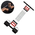 thumbnail image 1 of Chest Arm Expander, Pedal Pull Rope Exerciser - Metal Resistance Bands for Finger Abdomen Waist Arm Yoga Stretching Slimming Training, 1 of 9