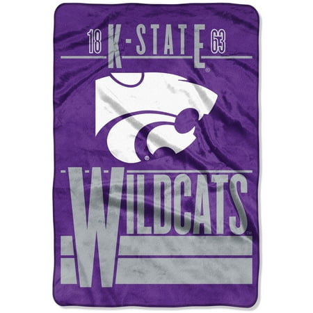 Kansas State Wildcats The Northwest Company 60'' x 80'' Faculty Oversized Micro Raschel Throw Blanket - Purple - OSFA