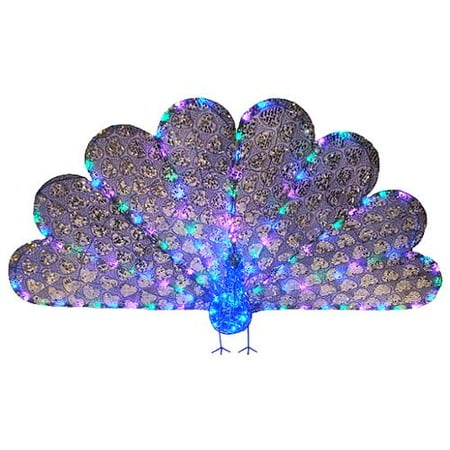 33 quot x 60 quot majestic regal peacock lighted led christmas 33 quot x 60 quot majestic regal peacock lighted led christmas