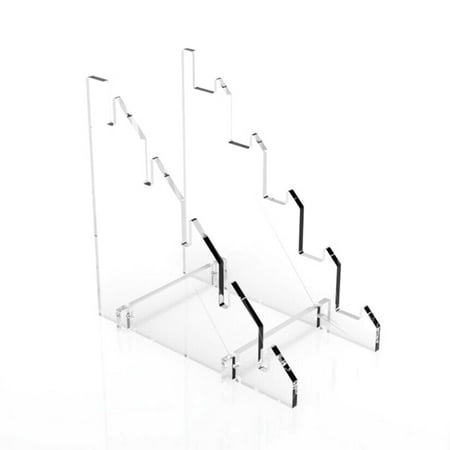 

Folding Knives Display Stand | 5 Slot Acrylic Display Stand for Knives Can Hold 5 PCS Knives | Clear Knives Stair Display Stand Rack Plate for Pocket/Self-Defense/EDC Knives Display