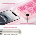 thumbnail image 4 of Funda de teléfono MZELQ para iPhone 16E de silicona, color rosa girasol, 4 of 6