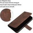 thumbnail image 5 of Wallet Case for Samsung Galaxy A35 5G, Galaxy A35 5G Case with Card Holder Leather Flip Case with Kickstand Magnetic Full Protection Compatible with Samsung Galaxy A35 5G Smile Brown, 5 of 16