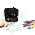 thumbnail image 3 of HELLHERO Snowmen Pattern Sewing Machine Mat Durable with Storage Cylinder for Most Sewing Machines, 3 of 5