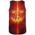 thumbnail image 2 of Halloween Intergalactic Pumpkin of Doom All Over Mens Tank Top, 2 of 2