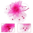 thumbnail image 1 of unbranded Fascinator Headband Rosado De Malla Para Mujer Ideal Para Fiesta Y Eventos Especiales, 1 of 6