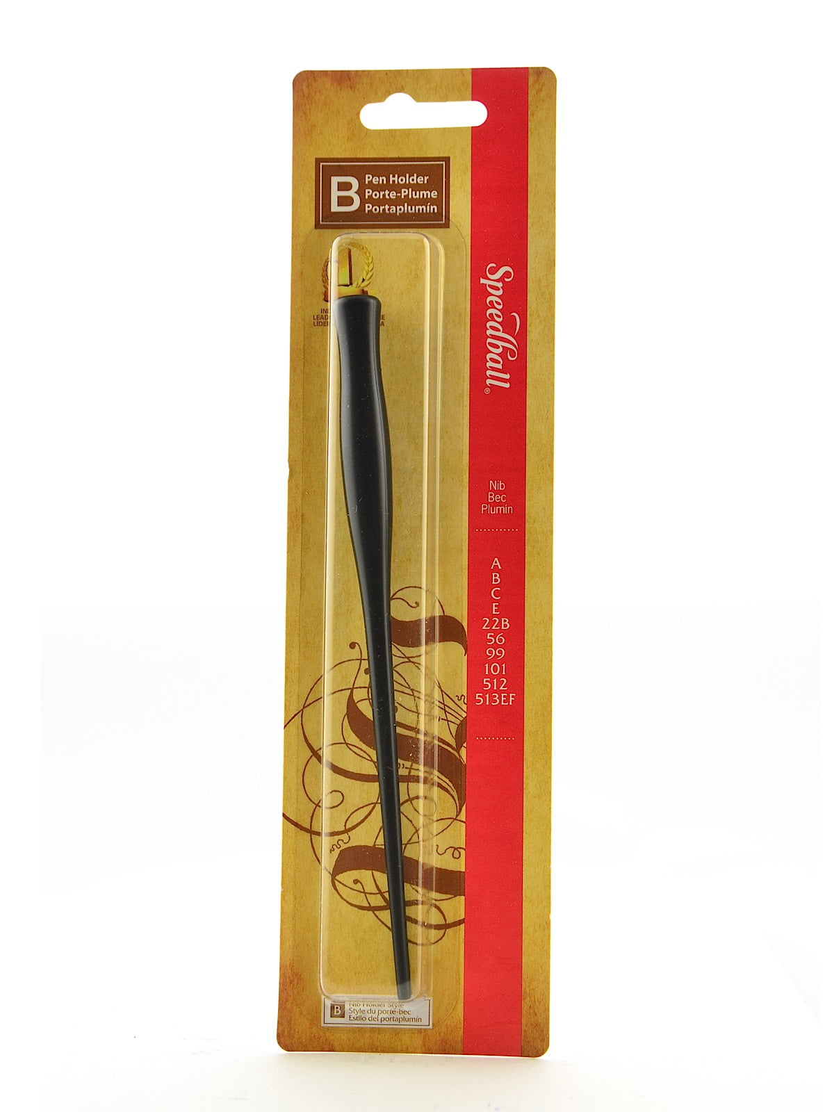 B Pen Nib Holders 94151, Black, Card Of 1 (pack Of 12) - Walmart.com