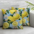 thumbnail image 3 of COMIO Lemon Throw Pillow Covers Summer Fruit Farmhouse Decorative Pillows Case Soft Cushion Covers for Couch Sofa Patio Garden Home Decor, 3 of 5