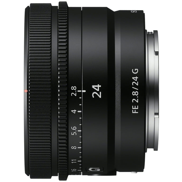 Sony FE 24mm F2.8 G Full-frame Wide-angle Prime G Lens with Camera